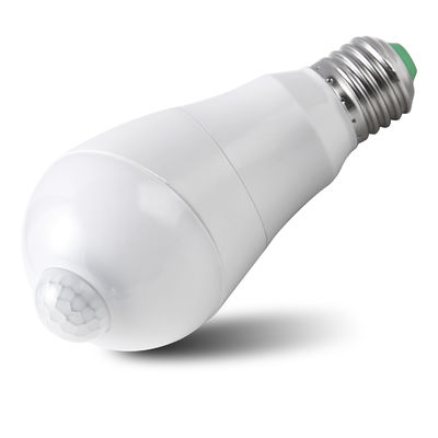 Passive Infrared PIR Sensor Light Bulb 3000k-6500k Color Temperature