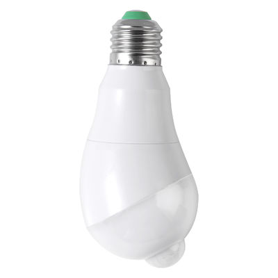 Passive Infrared PIR Sensor Light Bulb 3000k-6500k Color Temperature