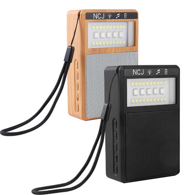 Illuminated Compact Bluetooth Speaker With LED Lights Powerful 15W