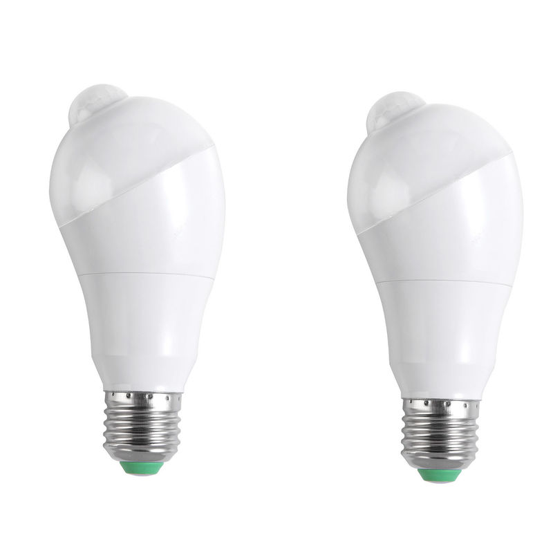 Passive Infrared PIR Sensor Light Bulb 3000k-6500k Color Temperature